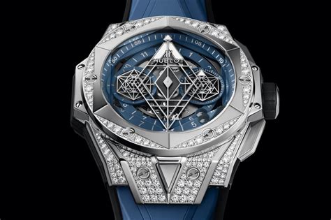 hublot sang bleu titanium blue|Hublot embodiment.